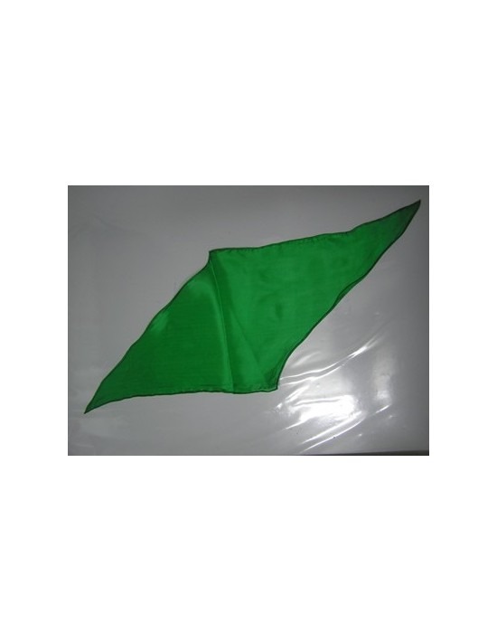 Pañuelo de seda rombo verde turquesa Varios Pañuelos