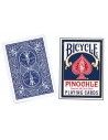 Baraja bicycle pinochle (azul) US Playing Card Co. Cartomagia