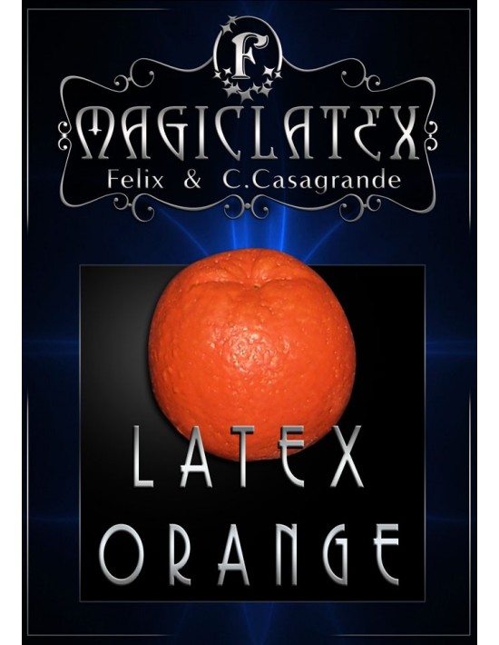 Naranja de látex Magic Látex Esponja y Látex