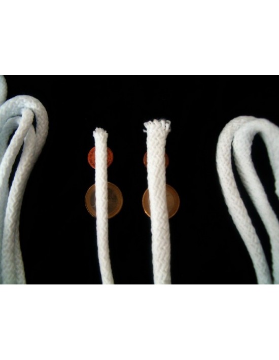 Cuerda para magia delgada blanca (6 mm) Asdetrebol Magia Cuerdas