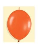 Bolsa de 25 globos sempertex r12 de 30 cm link-o-loon color metal naranja (561) Sempertex Globos Link o Loon