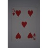 Baraja bicycle 52 cartas iguales dorso azul cinco de corazones US Playing Card Co. Bicycle Poker 52 iguales Azul