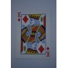 Baraja bicycle 52 cartas iguales dorso azul rey de diamantes US Playing Card Co. Cartomagia