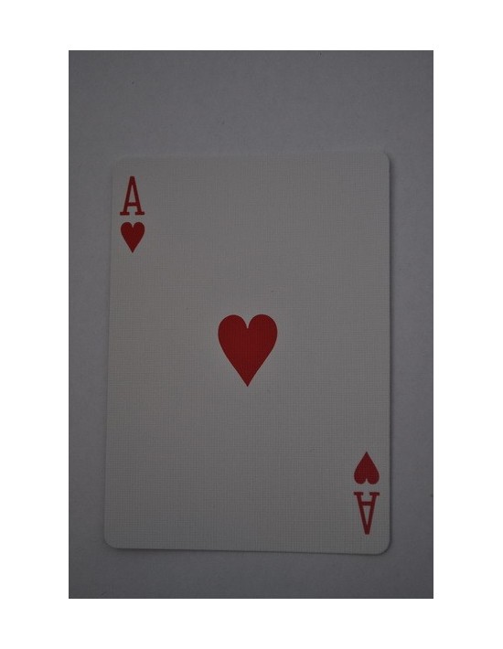 Baraja bicycle 52 cartas iguales dorso rojo as de corazones US Playing Card Co. Cartomagia