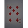Baraja bicycle 52 cartas iguales dorso rojo siete de diamantes US Playing Card Co. Bicycle Poker 52 iguales Rojo