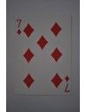 Baraja bicycle 52 cartas iguales dorso rojo siete de diamantes US Playing Card Co. Cartomagia