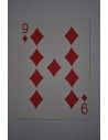 Baraja bicycle 52 cartas iguales dorso rojo nueve de diamantes US Playing Card Co. Cartomagia
