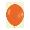 Bolsa de 50 globos sempertex r6 de 15 cm link-o-loon color fashion sólido naranja (061) Sempertex Globos Link o Loon