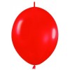 Bolsa de 50 globos sempertex r6 de 15 cm link-o-loon color metal rojo (515) Sempertex Globos Link o Loon