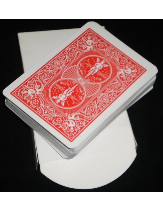 Estuche vacío para baraja póker 52 cartas (blanco) Otros Naipes Repuestos
