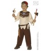 Disfraz de indio nativo niño 116cm, 4-5 años Widmann Niño