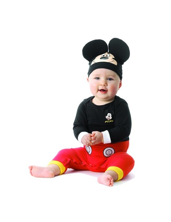 Pijama disfraz mickey mouse talla 3-6 meses Playama Bebé