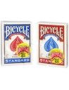 Baraja bicycle cortas roja 1,6 mm menos US Playing Card Co. Cartomagia