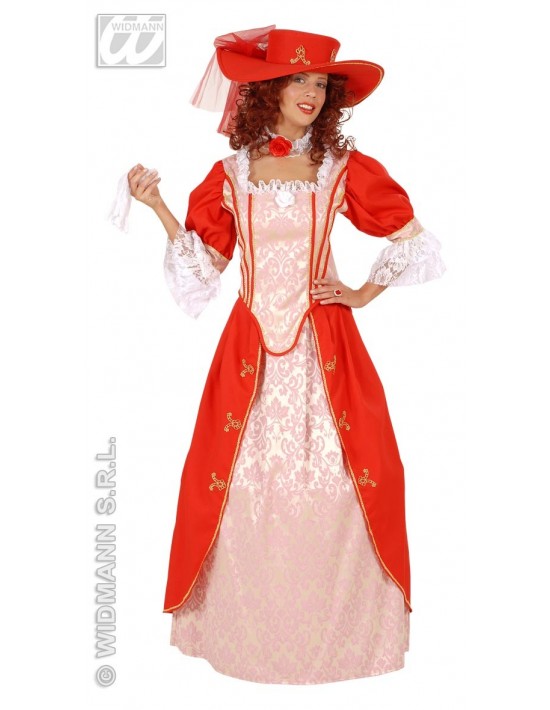 Disfraz dama francesa siglo xix talla m Widmann Disfraz de mujer
