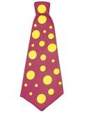 Corbata xxl amarillo-rosa Widmann Pajaritas y corbatas