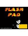 Papel flash amarillo en carterita 15 hojas 6x8 cms Panda Magic Juegos con fuego