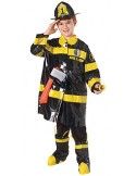 Disfraz de bombero nueva york, 5-7 años Rubies Niño