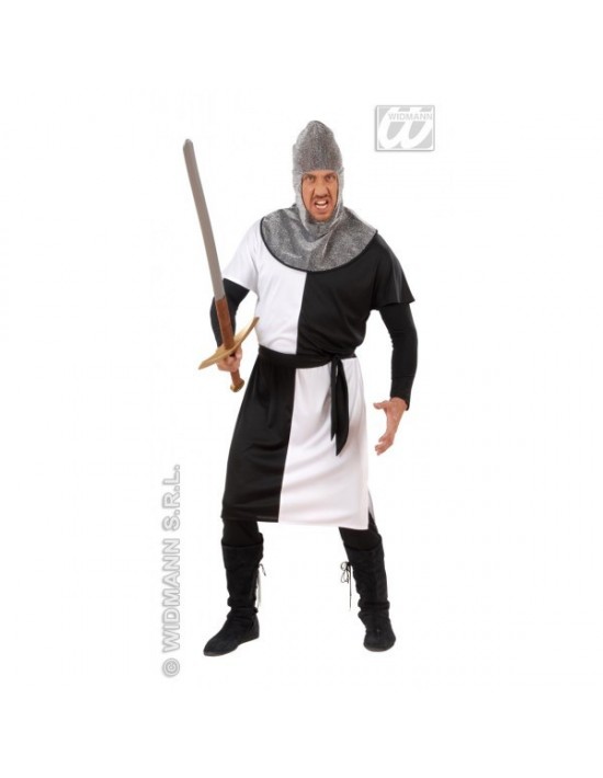Disfraz de guerrero medieval talla s blanco Widmann Disfraz de hombre
