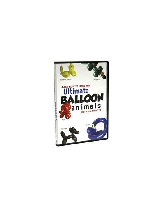 Dvd Último dvd de animales con globos y más Magic Makers Accesorios para globos