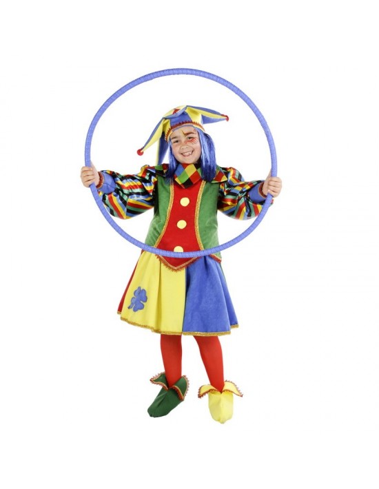 Disfraz de arlequín niña (talla 5-7 años) Disfraces Nines Niño