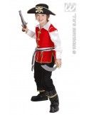 Disfraz de capitán pirata talla 158 cm / 11-13 años Widmann Niño