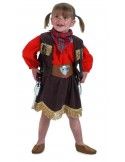 Disfraz infantil vaquera lujo talla 2 años El Rey del Carnaval Disfraces de niña