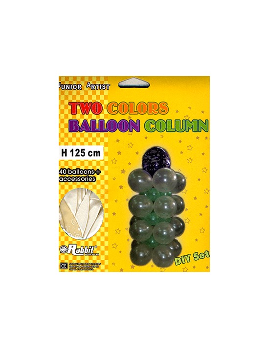 Columna globos bicolor (1 unid) Prolloon Sets Figuras