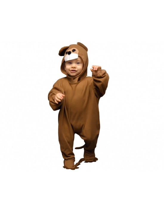 Disfraz de mono para bebé de 0 a 6 meses, 1 pieza, Marrón