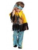 Disfraz de hippie niño talla 4 años Disfraces FCR Disfraz de niño