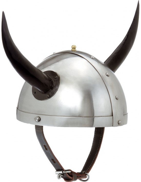Casco vikingo de metal Disfraces FCR Sombreros