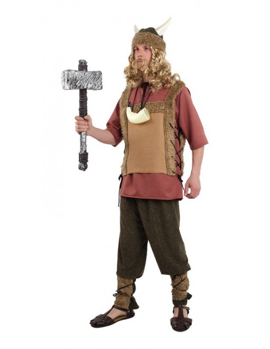 Disfraz de vikingo talla única Disfraces FCR Para Hombre