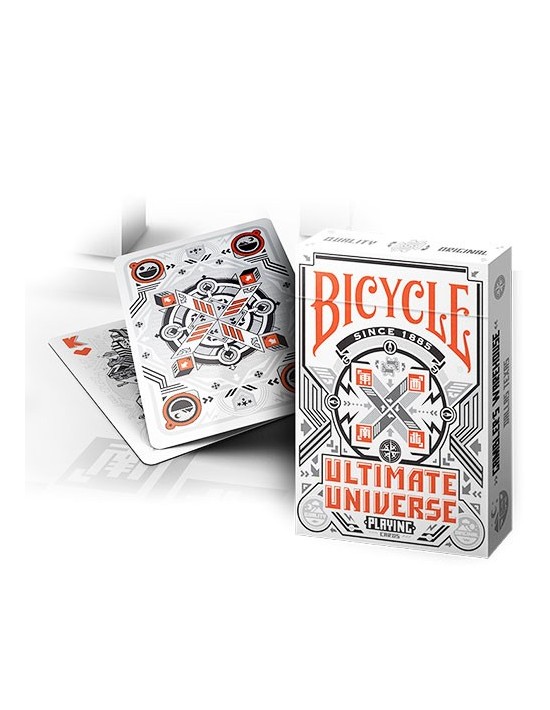 Baraja bicycle ultimate universe blanca US Playing Card Co. Póquer