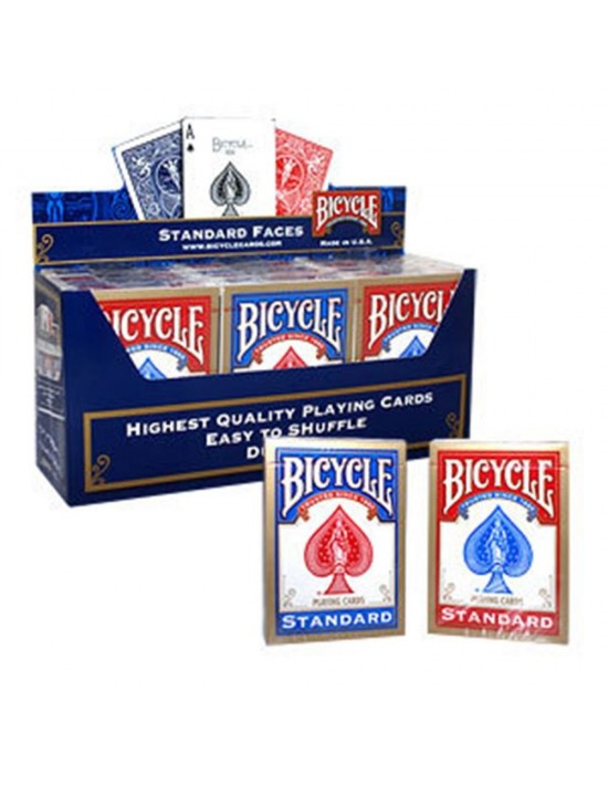 Baraja bicycle standard pack 12 unid US Playing Card Co. Póquer