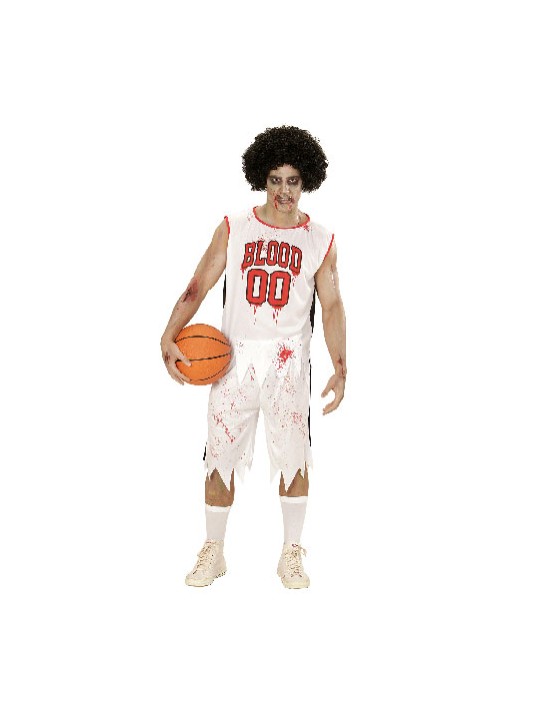 Disfraz jugador de baloncesto zombie talla m Widmann Disfraz de hombre