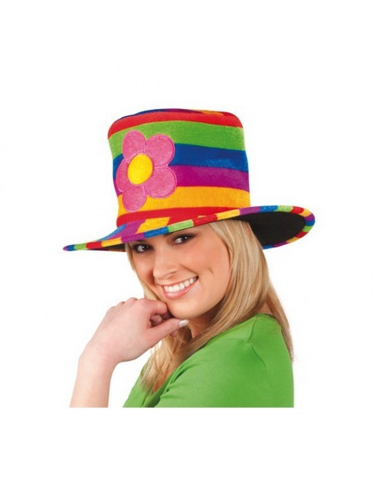 Sombrero arco iris flower El Rey del Carnaval Sombreros