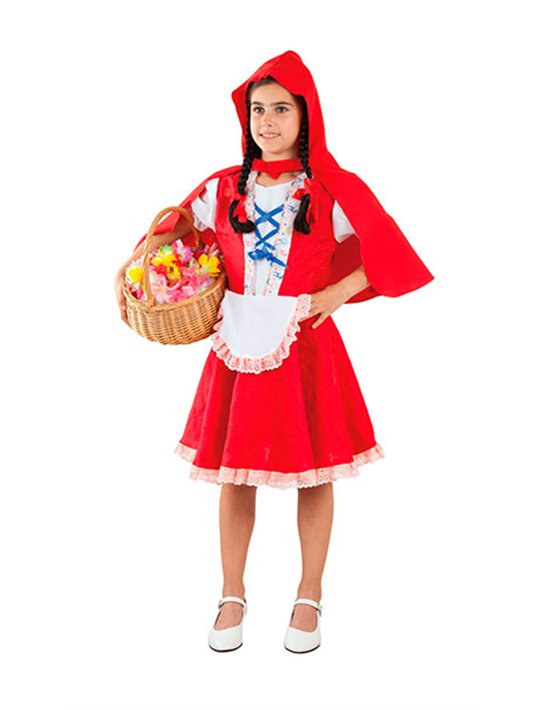 Disfraz caperucita roja talla 6 años Fiesta y Carnaval Niña
