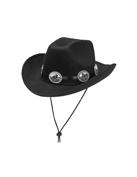 Sombrero cowboy dallas fieltro negro Widmann Sombreros