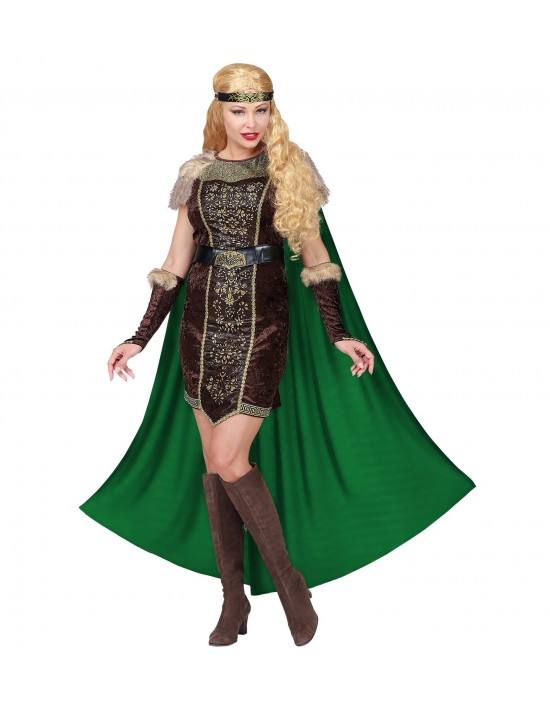 Disfraz vikinga talla l Widmann Para Mujer