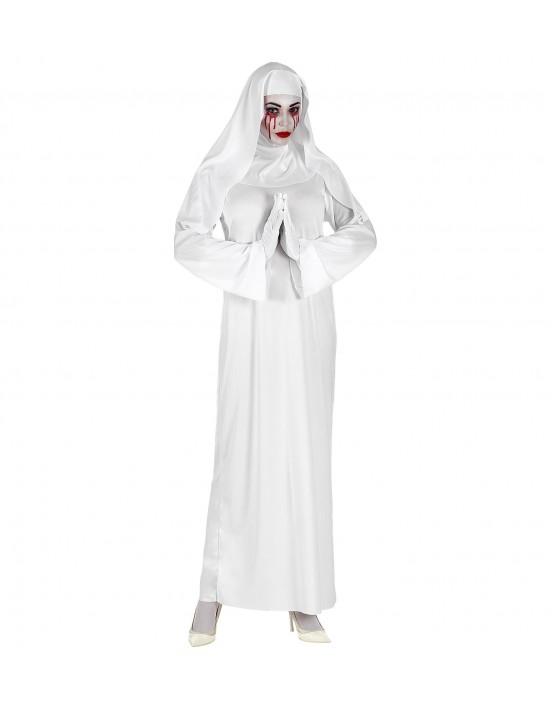 Disfraz monja blanco talla s Widmann Disfraz de mujer