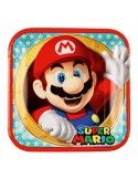Platos Super Mario 8 unidades Decorata Party Vajillas
