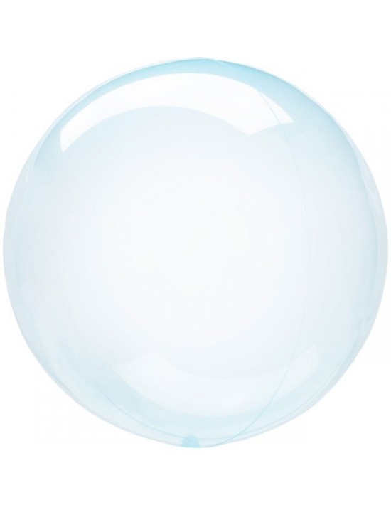Globo burbuja crystal clearz 45 cm azul Anagram Globos Bubble