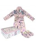 Set regalo hogar flannel fleece peppa pig color rosa talla s 03-04 years