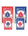 Baraja bicycle mini azul US Playing Card Co. Póquer