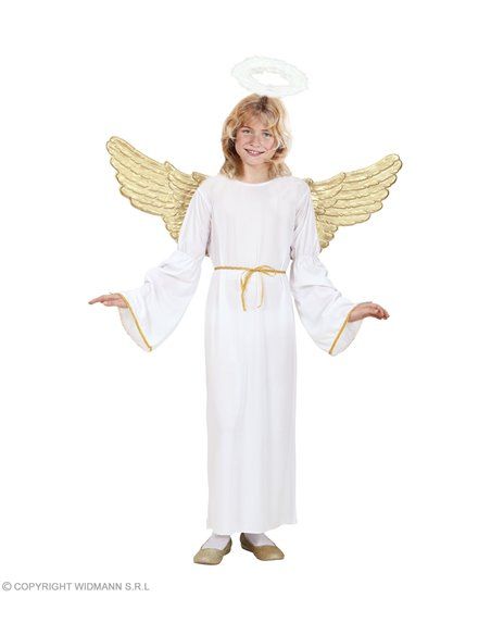 Disfraz Ángel blanco talla 8-10 años