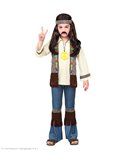 Disfraz hippie niño talla 5-7 años Widmann Disfraz de niño