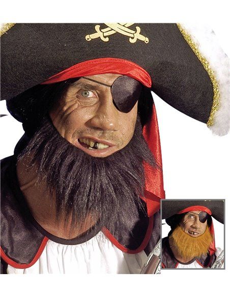 Barba pirata (marrón)