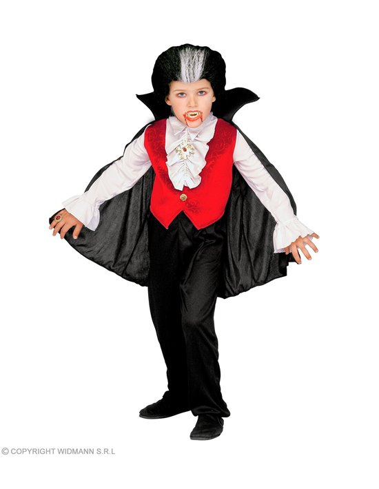 Disfraz conde drácula niño. talla m (8-10 años) Widmann Disfraz de niño