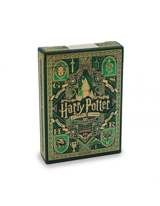 Baraja Harry Potter Slytherin - Verde Theory11 Póquer