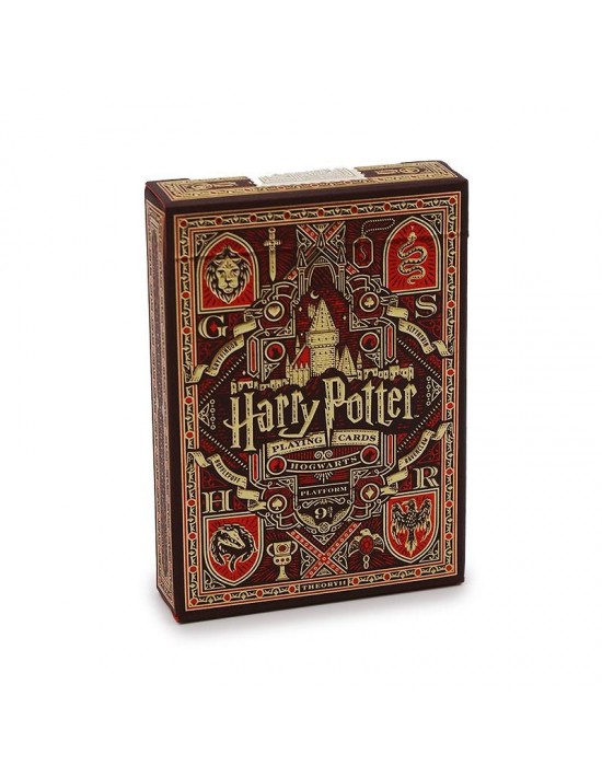 Baraja Harry Potter Gryffindor - roja Theory11 Póquer